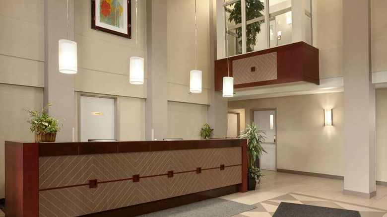 <b>Travelodge Oshawa Lobby</b>. Images powered by <a href="https://iceportal.shijigroup.com/" title="IcePortal" target="_blank">IcePortal</a>.