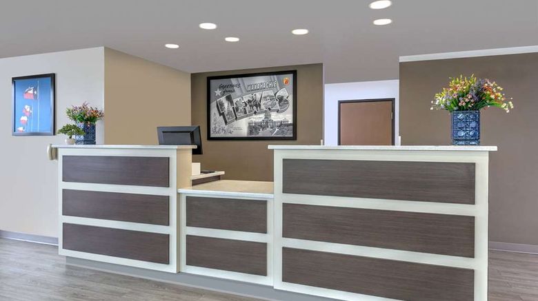 <b>Super 8 Waxahachie Lobby</b>. Images powered by <a href="https://iceportal.shijigroup.com/" title="IcePortal" target="_blank">IcePortal</a>.