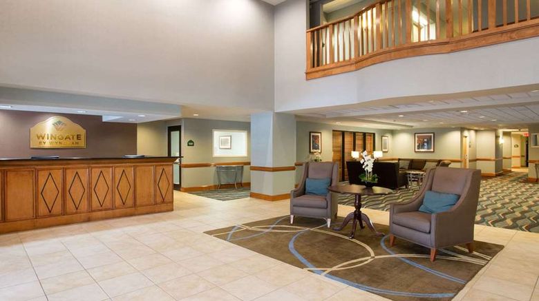 <b>Wingate by Wyndham Garner/Raleigh South Lobby</b>. Images powered by <a href="https://iceportal.shijigroup.com/" title="IcePortal" target="_blank">IcePortal</a>.