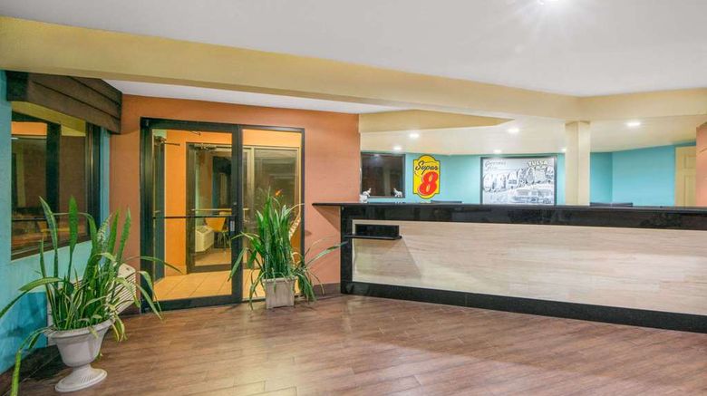 <b>Super 8 Tulsa Lobby</b>. Images powered by <a href="https://iceportal.shijigroup.com/" title="IcePortal" target="_blank">IcePortal</a>.