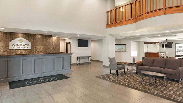 <b>Wingate by Wyndham Cincinnati / Blue Ash Lobby</b>. Images powered by <a href="https://iceportal.shijigroup.com/" title="IcePortal" target="_blank">IcePortal</a>.