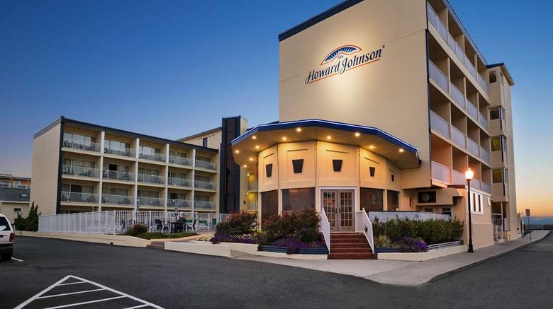 <b>Howard Johnson Inn Ocean City Oceanfront Exterior</b>. Images powered by <a href="https://iceportal.shijigroup.com/" title="IcePortal" target="_blank">IcePortal</a>.
