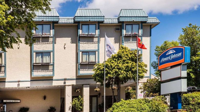 <b>Howard Johnson Hotel Victoria Exterior</b>. Images powered by <a href="https://iceportal.shijigroup.com/" title="IcePortal" target="_blank">IcePortal</a>.