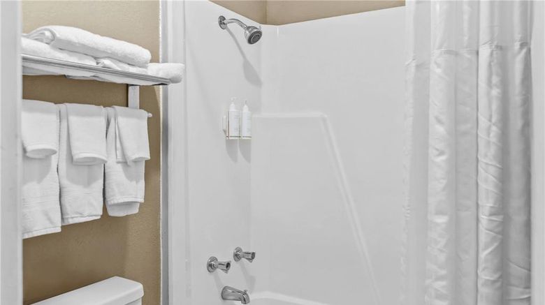 <b>Super 8 Columbia/Ft. Jackson Room</b>. Images powered by <a href="https://iceportal.shijigroup.com/" title="IcePortal" target="_blank">IcePortal</a>.