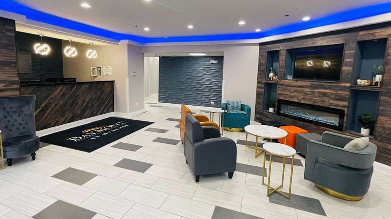 <b>Baymont Inn/Suites Chicago/Calumet City Lobby</b>. Images powered by <a href="https://iceportal.shijigroup.com/" title="IcePortal" target="_blank">IcePortal</a>.