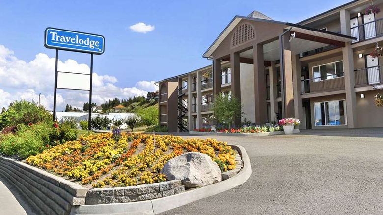 <b>Kamloops Travelodge Mountview Exterior</b>. Images powered by <a href="https://iceportal.shijigroup.com/" title="IcePortal" target="_blank">IcePortal</a>.