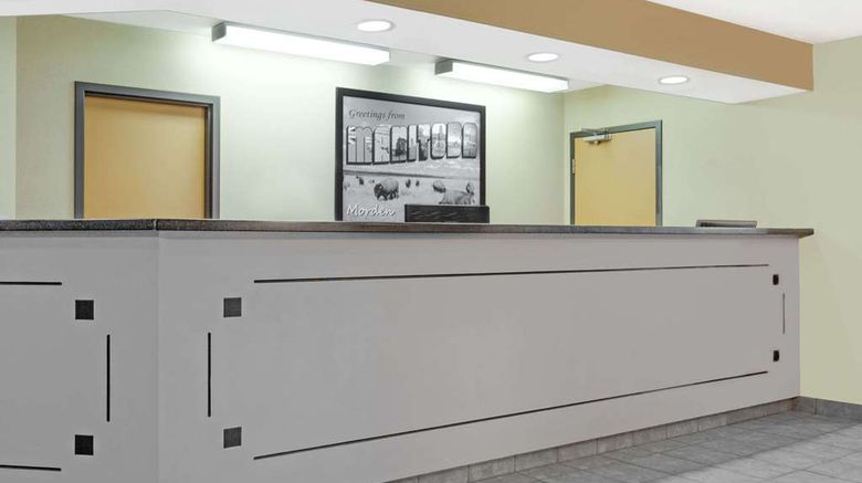 <b>Super 8 Morden Lobby</b>. Images powered by <a href="https://iceportal.shijigroup.com/" title="IcePortal" target="_blank">IcePortal</a>.