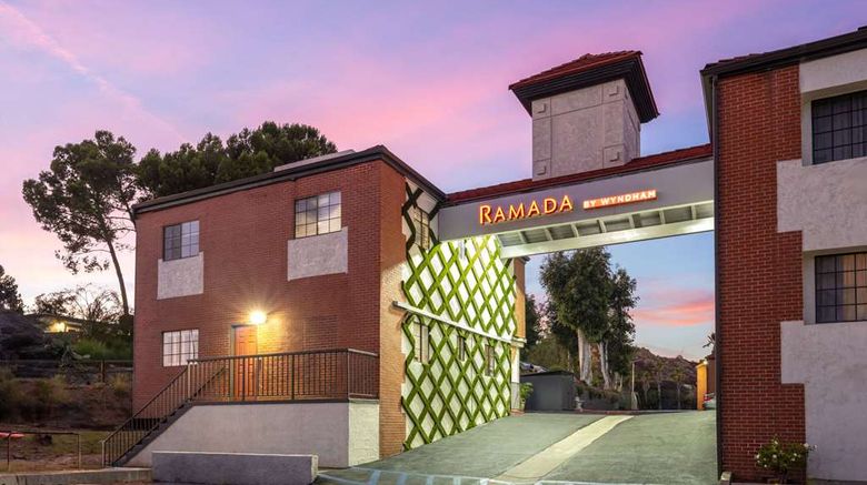 <b>Ramada Poway Exterior</b>. Images powered by <a href="https://iceportal.shijigroup.com/" title="IcePortal" target="_blank">IcePortal</a>.