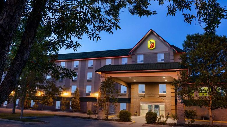 <b>Super 8 Motel Calgary Shawnessy Area Exterior</b>. Images powered by <a href="https://iceportal.shijigroup.com/" title="IcePortal" target="_blank">IcePortal</a>.
