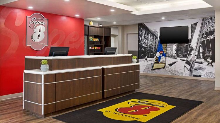Super 8 Motel Calgary Shawnessy Area Lobby