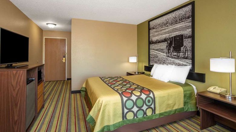 <b>Super 8 Goshen Room</b>. Images powered by <a href="https://iceportal.shijigroup.com/" title="IcePortal" target="_blank">IcePortal</a>.