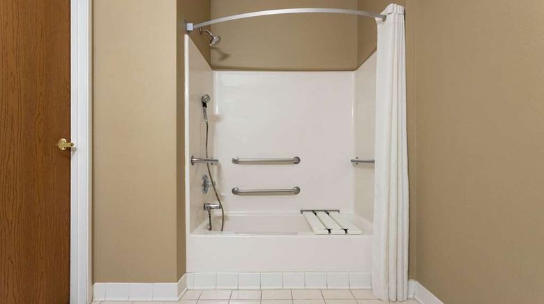 <b>Super 8 Goshen Room</b>. Images powered by <a href="https://iceportal.shijigroup.com/" title="IcePortal" target="_blank">IcePortal</a>.