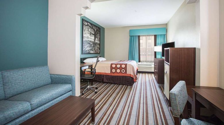 <b>Super 8 Port Arthur/Nederland Area Room</b>. Images powered by <a href="https://iceportal.shijigroup.com/" title="IcePortal" target="_blank">IcePortal</a>.