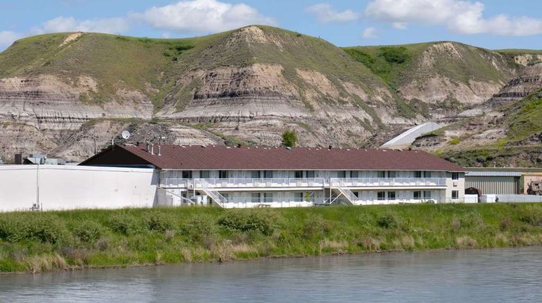 Travelodge Drumheller Exterior. Images powered by <a href="https://iceportal.shijigroup.com" target="_blank" rel="noopener">Ice Portal</a>.