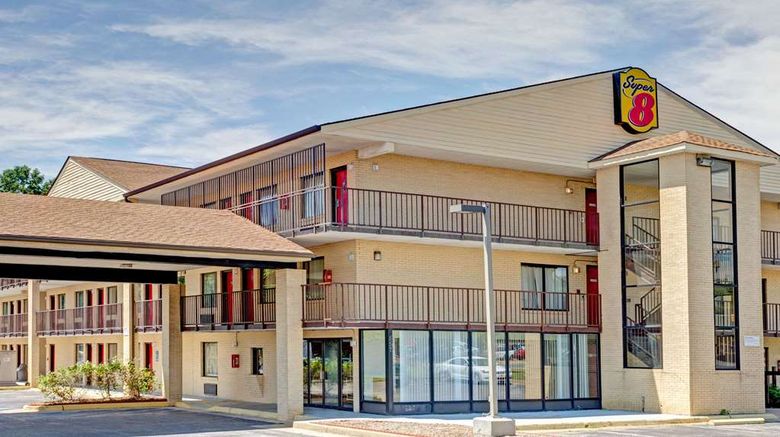 <b>Super 8 Fredericksburg Exterior</b>. Images powered by <a href="https://iceportal.shijigroup.com/" title="IcePortal" target="_blank">IcePortal</a>.