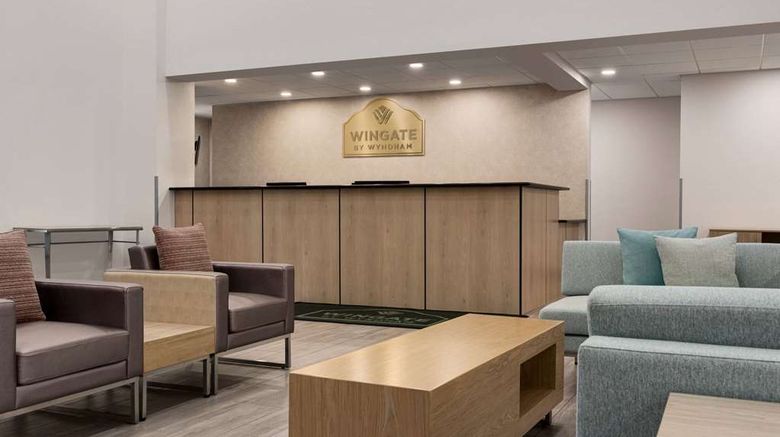 <b>Wingate by Wyndham Green Bay/Airport Lobby</b>. Images powered by <a href="https://iceportal.shijigroup.com/" title="IcePortal" target="_blank">IcePortal</a>.