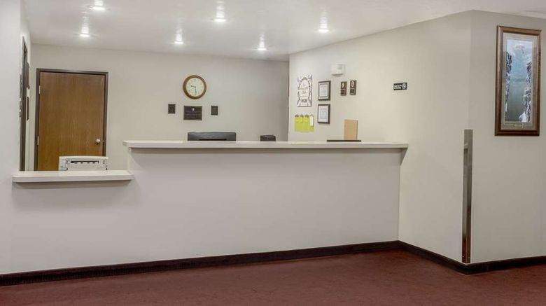 <b>Super 8 Blackfoot Lobby</b>. Images powered by <a href="https://iceportal.shijigroup.com/" title="IcePortal" target="_blank">IcePortal</a>.