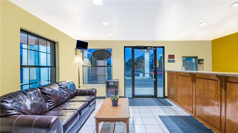 <b>Days Inn McAllen Lobby</b>. Images powered by <a href="https://iceportal.shijigroup.com/" title="IcePortal" target="_blank">IcePortal</a>.