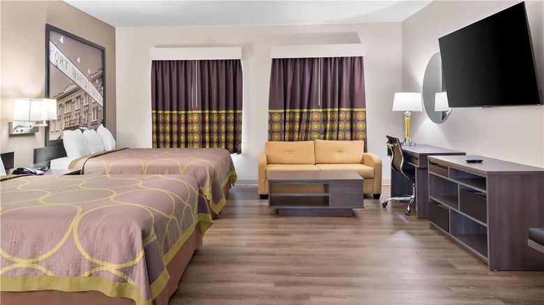 <b>Super 8 Fort Worth North/Meacham Blvd Suite</b>. Images powered by <a href="https://iceportal.shijigroup.com/" title="IcePortal" target="_blank">IcePortal</a>.