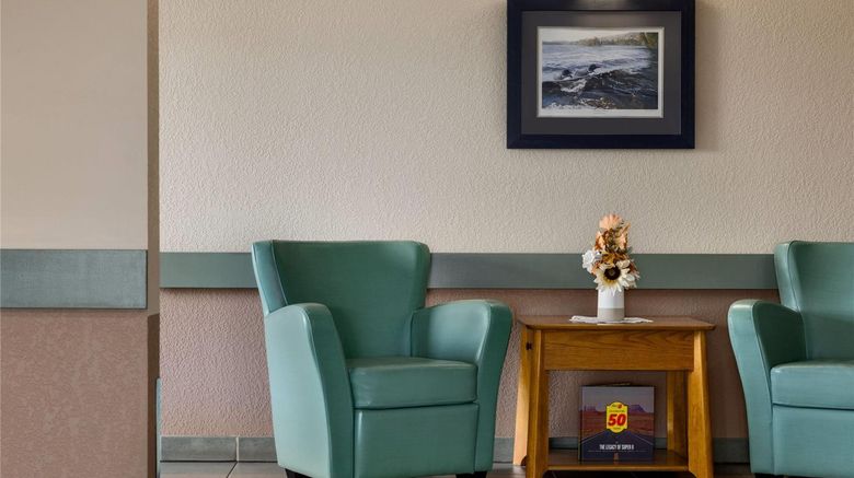 <b>Super 8 Swan River MB Lobby</b>. Images powered by <a href="https://iceportal.shijigroup.com/" title="IcePortal" target="_blank">IcePortal</a>.