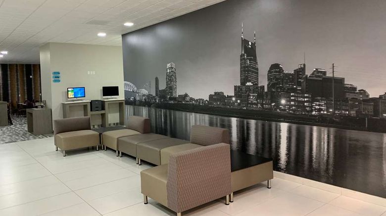 <b>Knights Inn Nashville Lobby</b>. Images powered by <a href="https://iceportal.shijigroup.com/" title="IcePortal" target="_blank">IcePortal</a>.