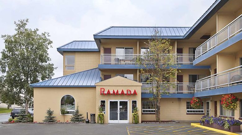 <b>Ramada Anchorage Exterior</b>. Images powered by <a href="https://iceportal.shijigroup.com/" title="IcePortal" target="_blank">IcePortal</a>.