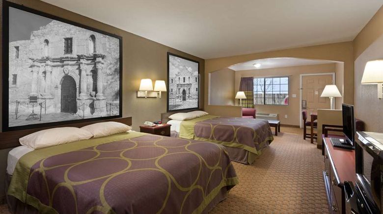 <b>Super 8 San Antonio/Riverwalk Area Suite</b>. Images powered by <a href="https://iceportal.shijigroup.com/" title="IcePortal" target="_blank">IcePortal</a>.