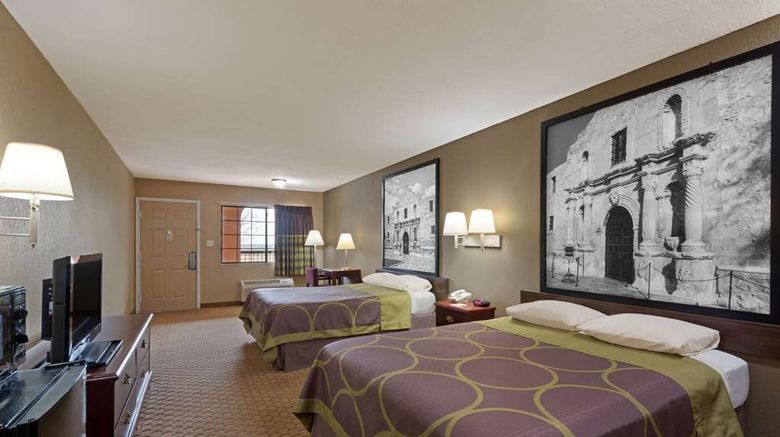 <b>Super 8 San Antonio/Riverwalk Area Room</b>. Images powered by <a href="https://iceportal.shijigroup.com/" title="IcePortal" target="_blank">IcePortal</a>.