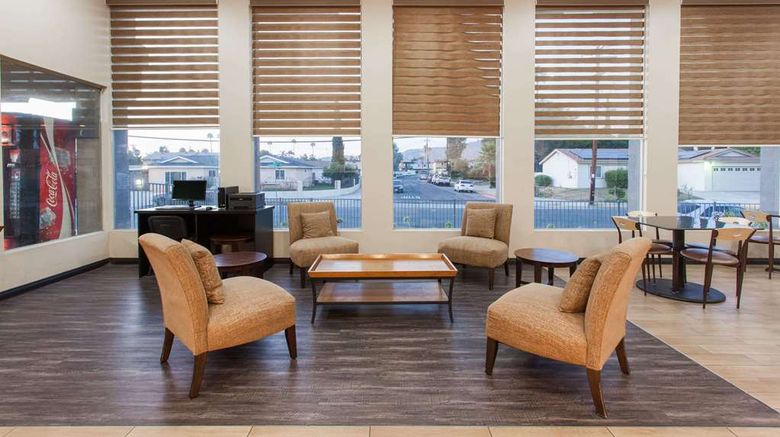<b>Days Inn & Suites San Diego E / El Cajon Lobby</b>. Images powered by <a href="https://iceportal.shijigroup.com/" title="IcePortal" target="_blank">IcePortal</a>.