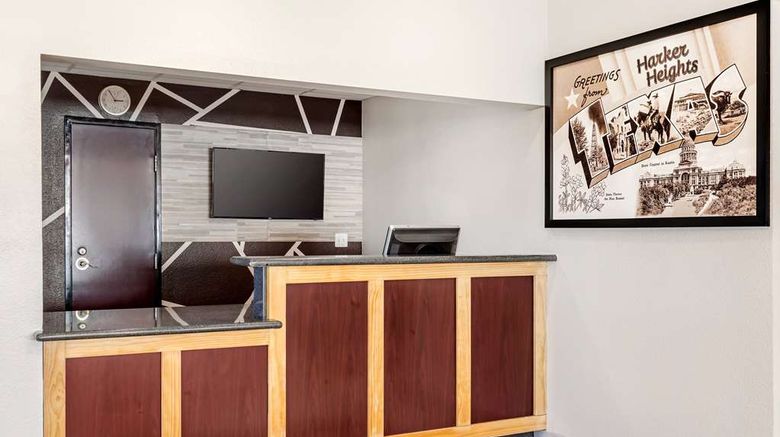 <b>Super 8 by Wyndham Harker Heights Lobby</b>. Images powered by <a href="https://iceportal.shijigroup.com/" title="IcePortal" target="_blank">IcePortal</a>.