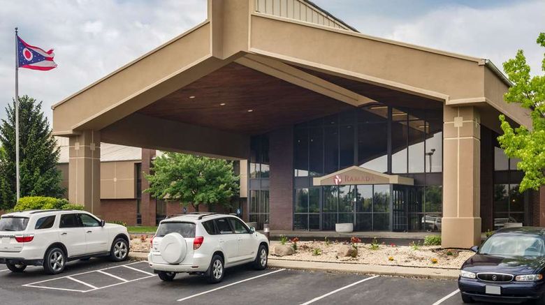 Ramada Columbus Polaris Exterior. Images powered by <a href="https://iceportal.shijigroup.com" target="_blank" rel="noopener">Ice Portal</a>.