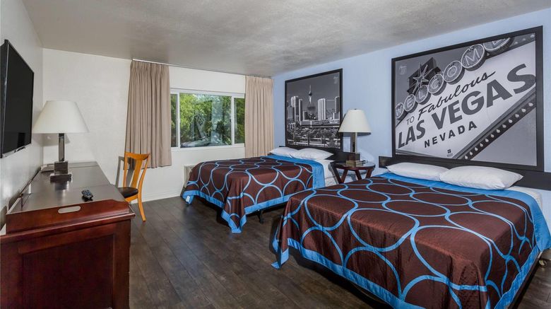 <b>Super 8 North Strip/Fremont Street Area Room</b>. Images powered by <a href="https://iceportal.shijigroup.com/" title="IcePortal" target="_blank">IcePortal</a>.