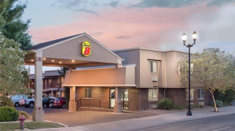 <b>Super 8 by Wyndham St. George UT Exterior</b>. Images powered by <a href="https://iceportal.shijigroup.com/" title="IcePortal" target="_blank">IcePortal</a>.