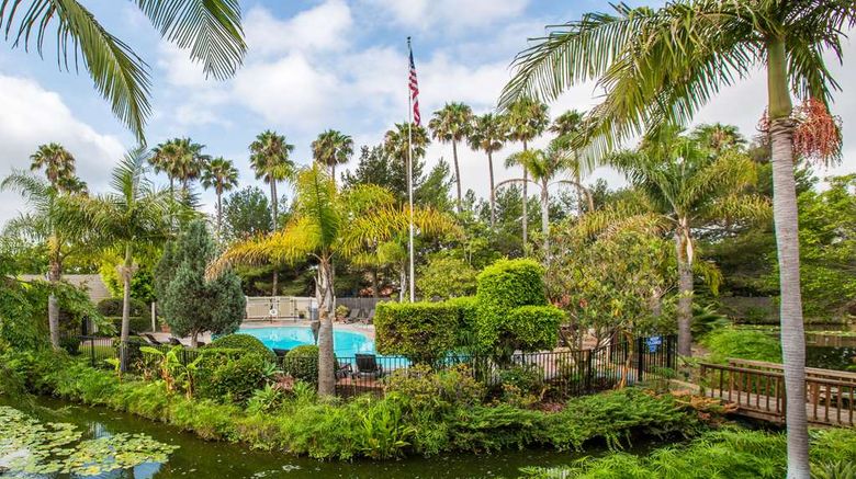 <b>Ramada by Wyndham Santa Barbara Exterior</b>. Images powered by <a href="https://iceportal.shijigroup.com/" title="IcePortal" target="_blank">IcePortal</a>.