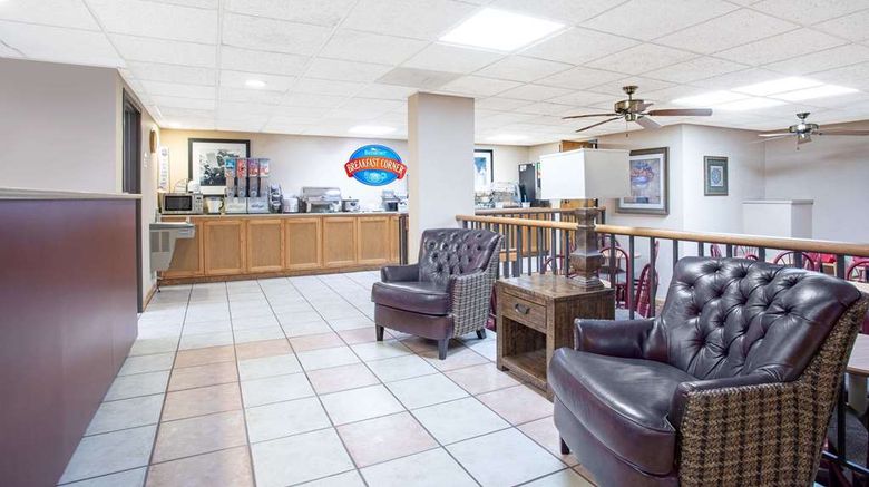 Baymont Inn  and  Suites Hays Lobby. Images powered by <a href="https://iceportal.shijigroup.com" target="_blank" rel="noopener">Ice Portal</a>.