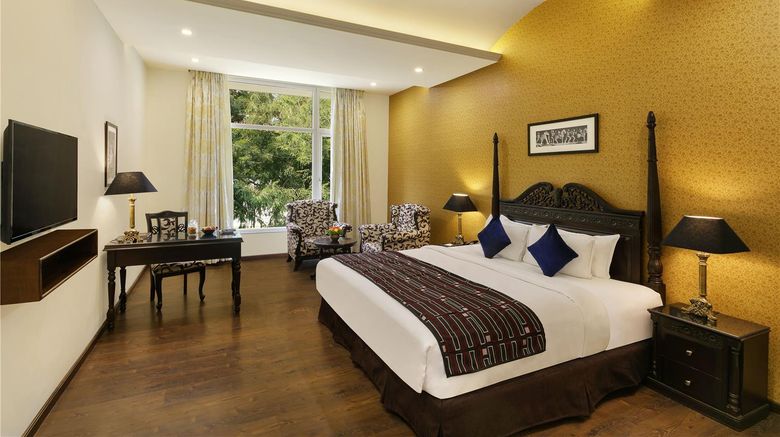 <b>Ramada Khajuraho Room</b>. Images powered by <a href="https://iceportal.shijigroup.com/" title="IcePortal" target="_blank">IcePortal</a>.