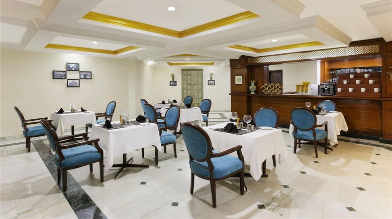 <b>Ramada Khajuraho Restaurant</b>. Images powered by <a href="https://iceportal.shijigroup.com/" title="IcePortal" target="_blank">IcePortal</a>.