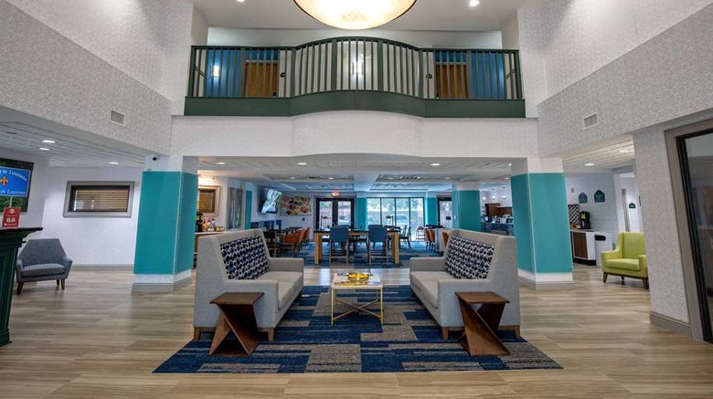 <b>Wingate by Wyndham Lafayette Airport Lobby</b>. Images powered by <a href="https://iceportal.shijigroup.com/" title="IcePortal" target="_blank">IcePortal</a>.
