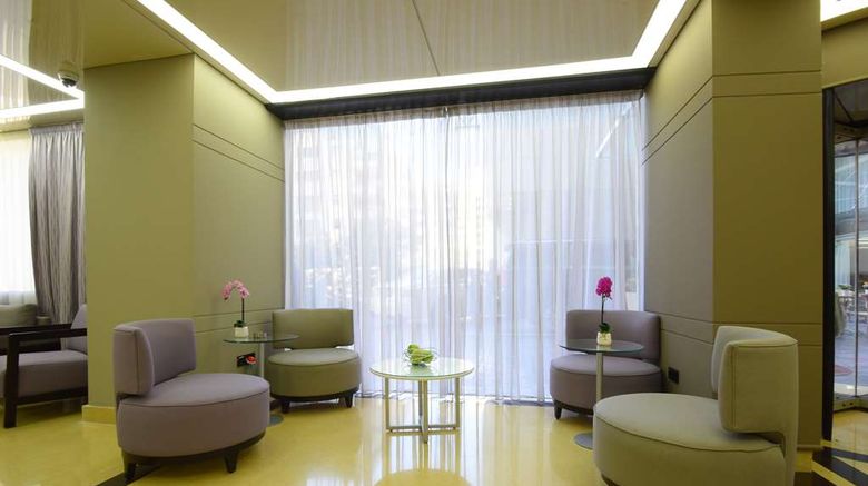 <b>Ramada Beirut Downtown Lobby</b>. Images powered by <a href="https://iceportal.shijigroup.com/" title="IcePortal" target="_blank">IcePortal</a>.