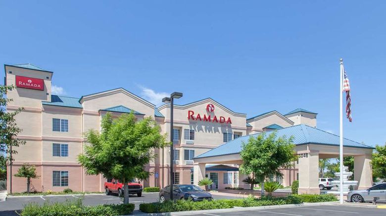 Ramada Fresno Northwest Exterior. Images powered by <a href="https://iceportal.shijigroup.com" target="_blank" rel="noopener">Ice Portal</a>.