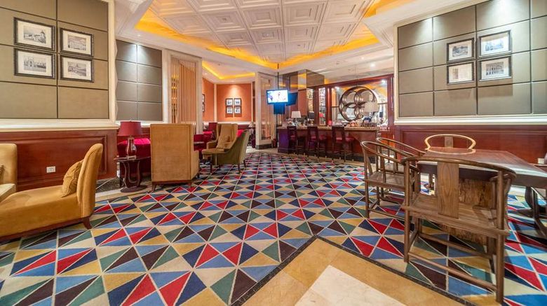 <b>Ramada Yichang Lobby</b>. Images powered by <a href="https://iceportal.shijigroup.com/" title="IcePortal" target="_blank">IcePortal</a>.
