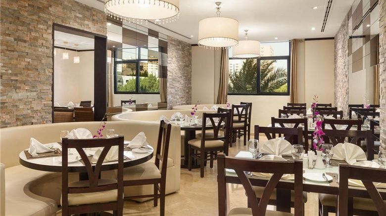 <b>Ramada Hotel & Suites Ajman Restaurant</b>. Images powered by <a href="https://iceportal.shijigroup.com/" title="IcePortal" target="_blank">IcePortal</a>.
