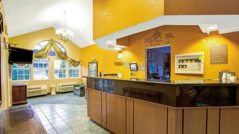 <b>Microtel Inn & Suites Gatlinburg Lobby</b>. Images powered by <a href="https://iceportal.shijigroup.com/" title="IcePortal" target="_blank">IcePortal</a>.