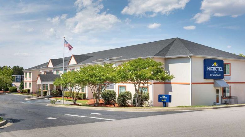 <b>Microtel Inn/Suites Two Notch Rd Exterior</b>. Images powered by <a href="https://iceportal.shijigroup.com/" title="IcePortal" target="_blank">IcePortal</a>.
