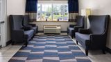 <b>Microtel Inn & Suites RDU Lobby</b>. Images powered by <a href="https://iceportal.shijigroup.com/" title="IcePortal" target="_blank">IcePortal</a>.