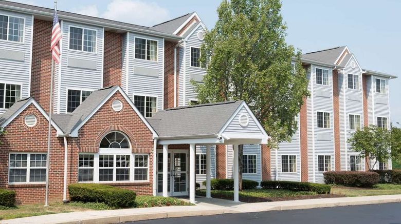 Microtel Inn  and  SuitesWest Chester Exterior. Images powered by <a href="https://iceportal.shijigroup.com" target="_blank" rel="noopener">Ice Portal</a>.