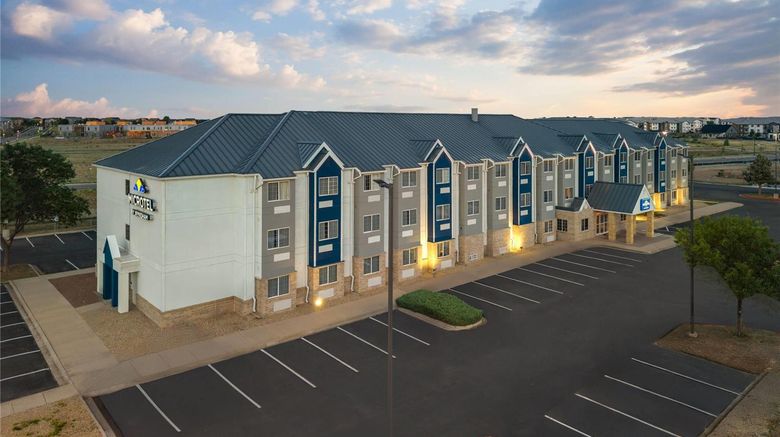<b>Microtel Inn & Suites by Wyndham Denver Exterior</b>. Images powered by <a href="https://iceportal.shijigroup.com/" title="IcePortal" target="_blank">IcePortal</a>.
