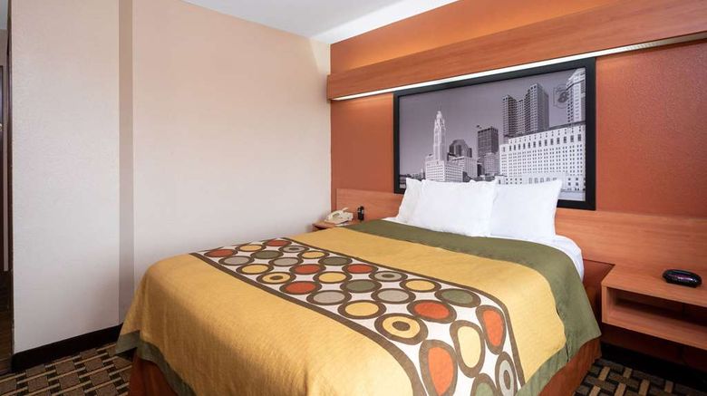 <b>Super 8 Columbus West Room</b>. Images powered by <a href="https://iceportal.shijigroup.com/" title="IcePortal" target="_blank">IcePortal</a>.