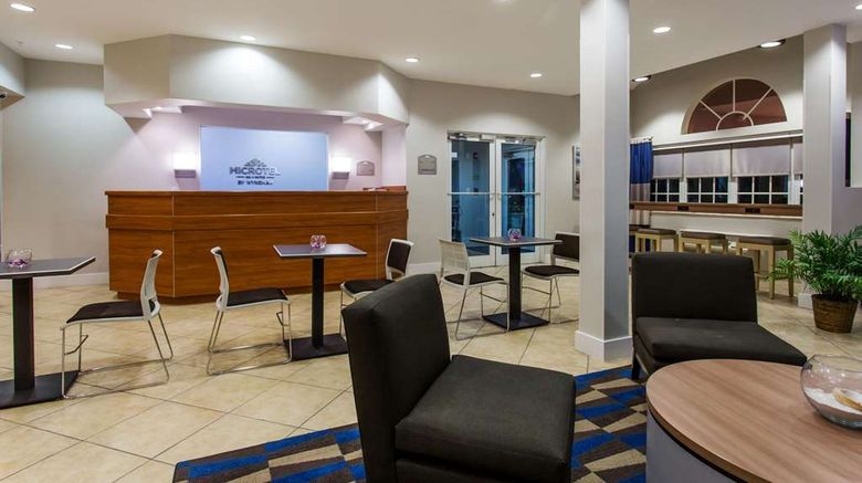 <b>Microtel Inn & Suites Port Charlotte Lobby</b>. Images powered by <a href="https://iceportal.shijigroup.com/" title="IcePortal" target="_blank">IcePortal</a>.