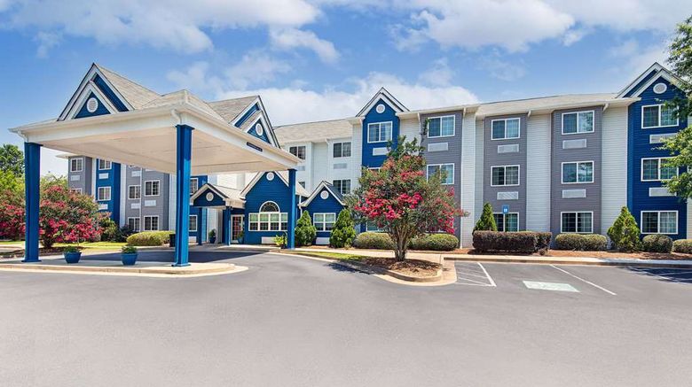 <b>Microtel Inn & Suites Columbus North Exterior</b>. Images powered by <a href="https://iceportal.shijigroup.com/" title="IcePortal" target="_blank">IcePortal</a>.